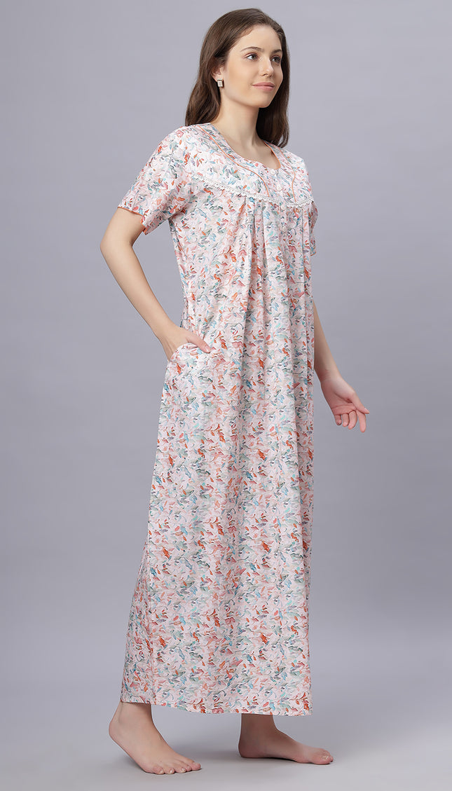 Womens Nightwear Full-Length Nighty
