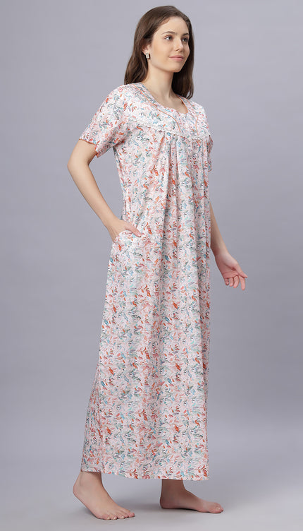Womens Nightwear Full-Length Nighty