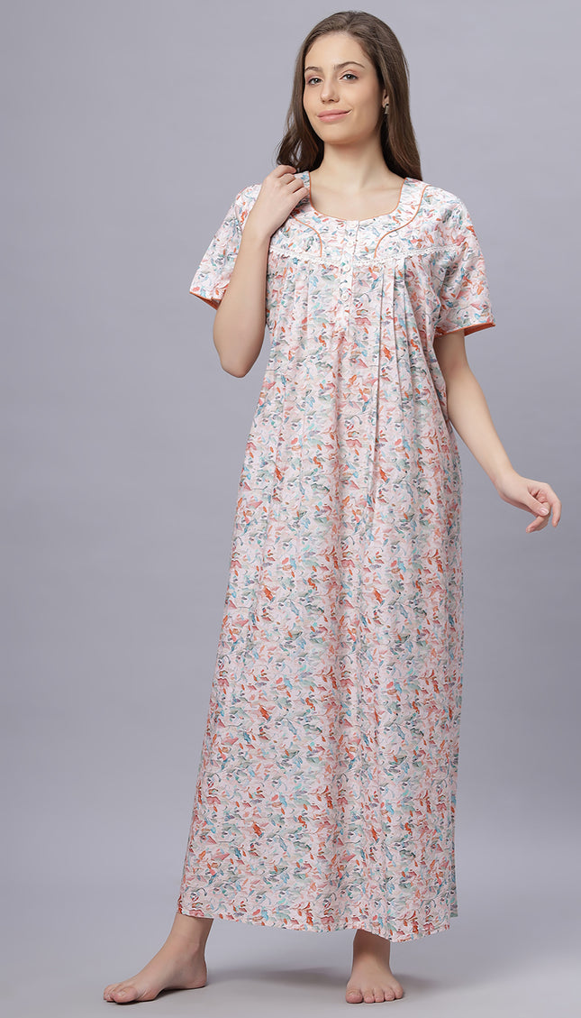 Womens Nightwear Full-Length Nighty
