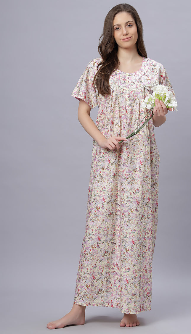 Womens Nightwear Full-Length Nighty