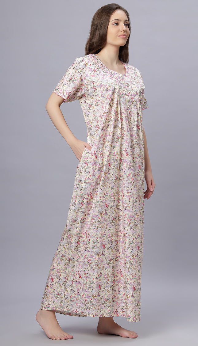 Womens Nightwear Full-Length Nighty
