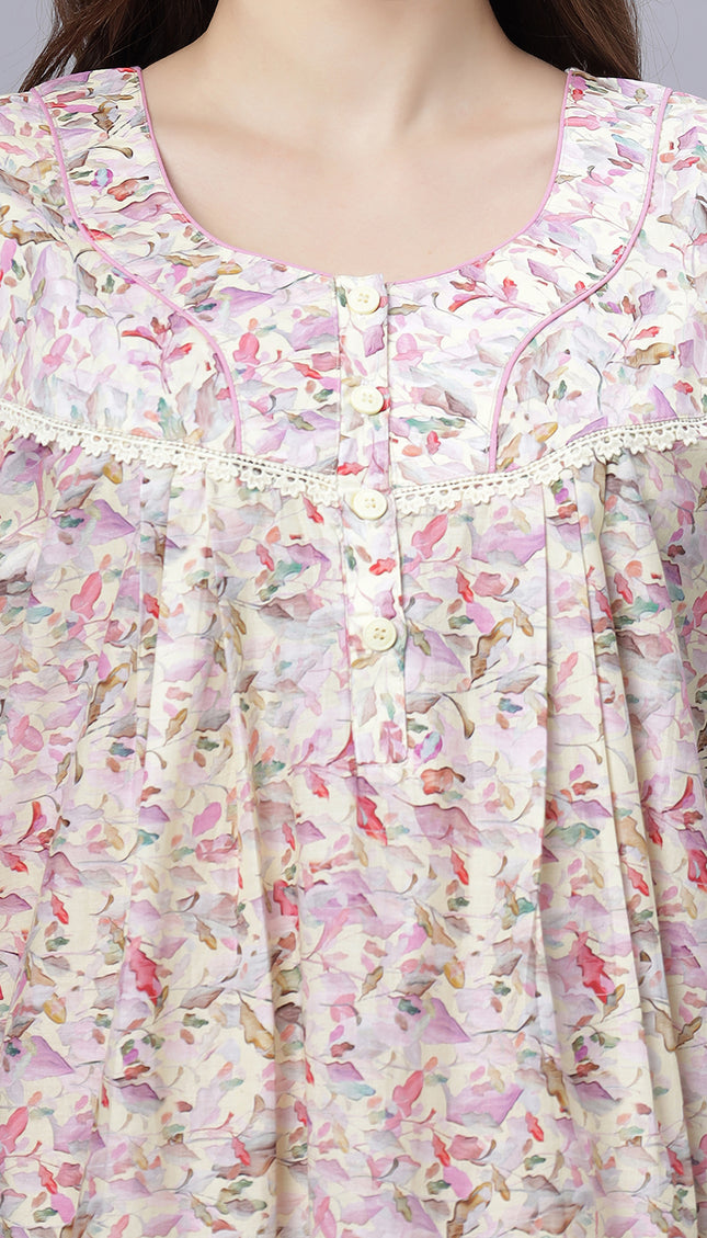 Womens Nightwear Full-Length Nighty