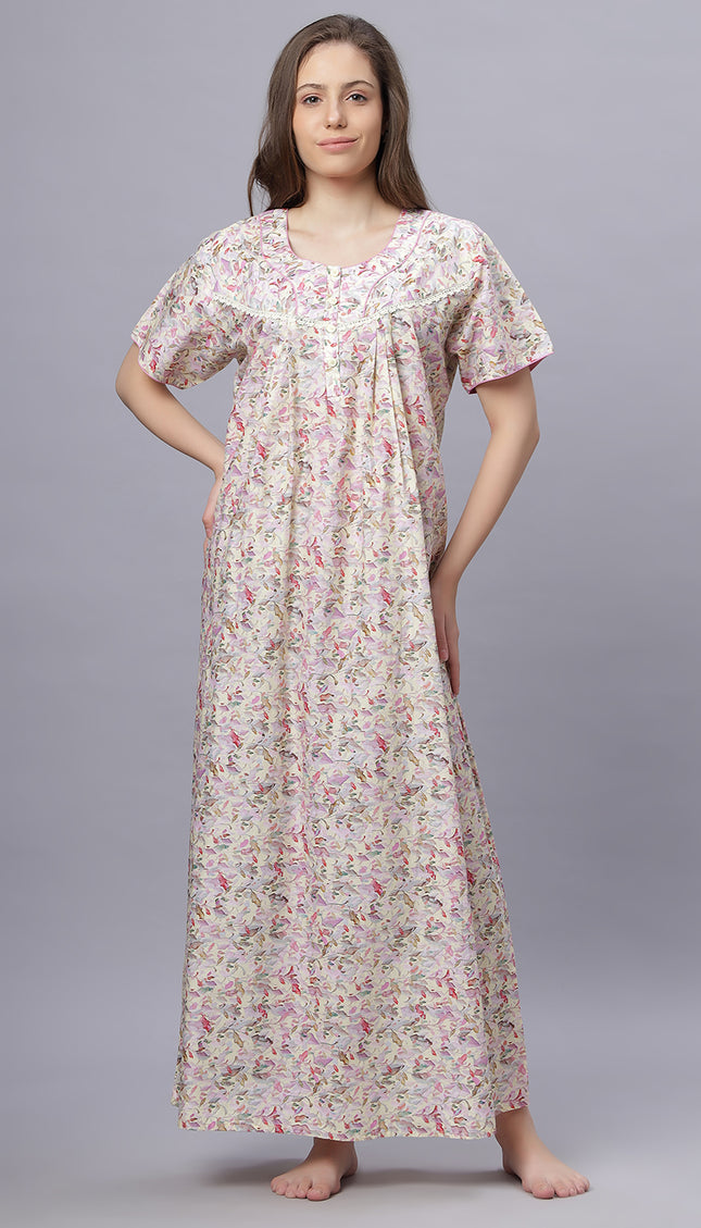 Womens Nightwear Full-Length Nighty