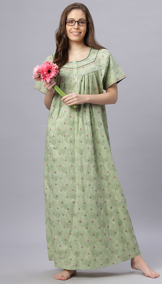 Womens Nightwear Full-Length Nighty