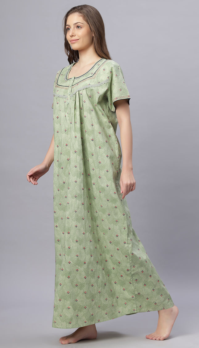 Womens Nightwear Full-Length Nighty