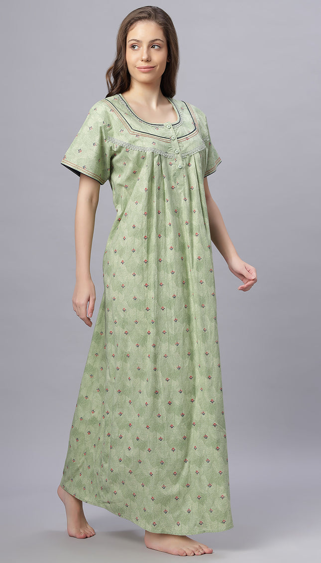 Womens Nightwear Full-Length Nighty