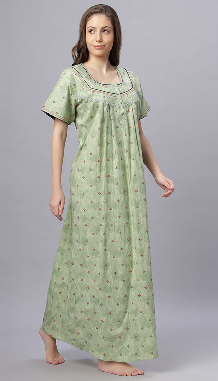 Womens Nightwear Full-Length Nighty