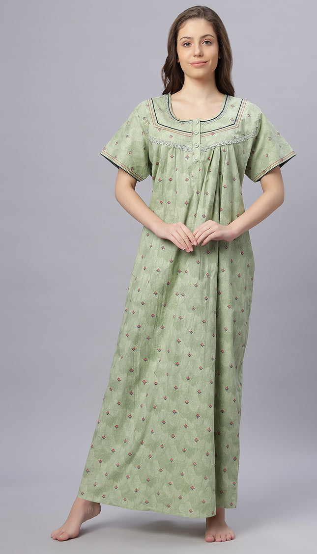 Womens Nightwear Full-Length Nighty
