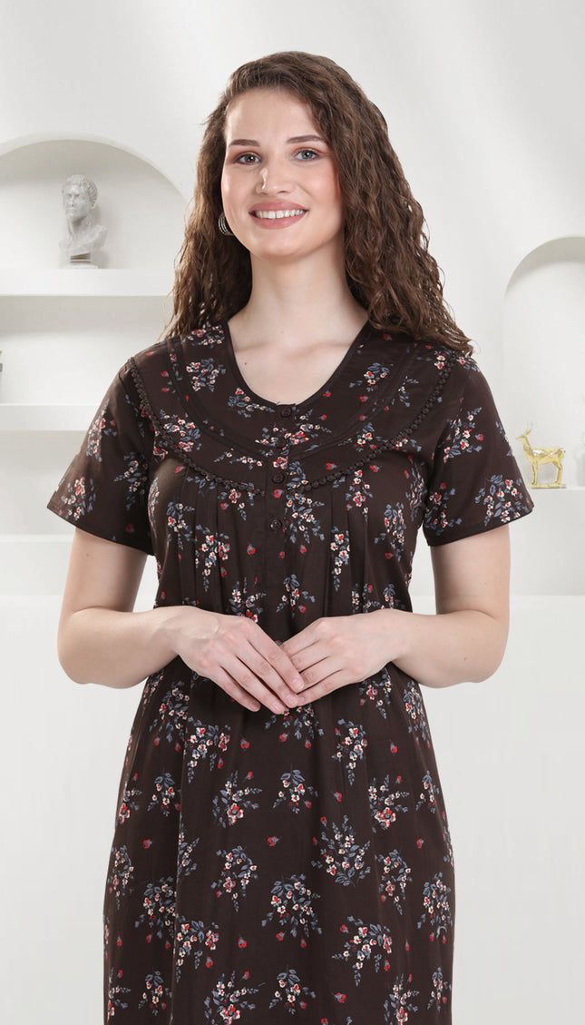 Womens Nightwear Full-Length Nighty