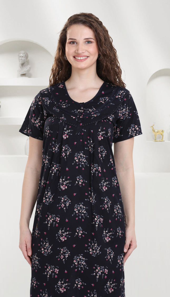 Womens Nightwear Full-Length Nighty
