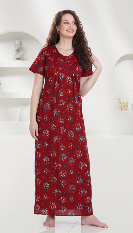 Womens Nightwear Full-Length Nighty