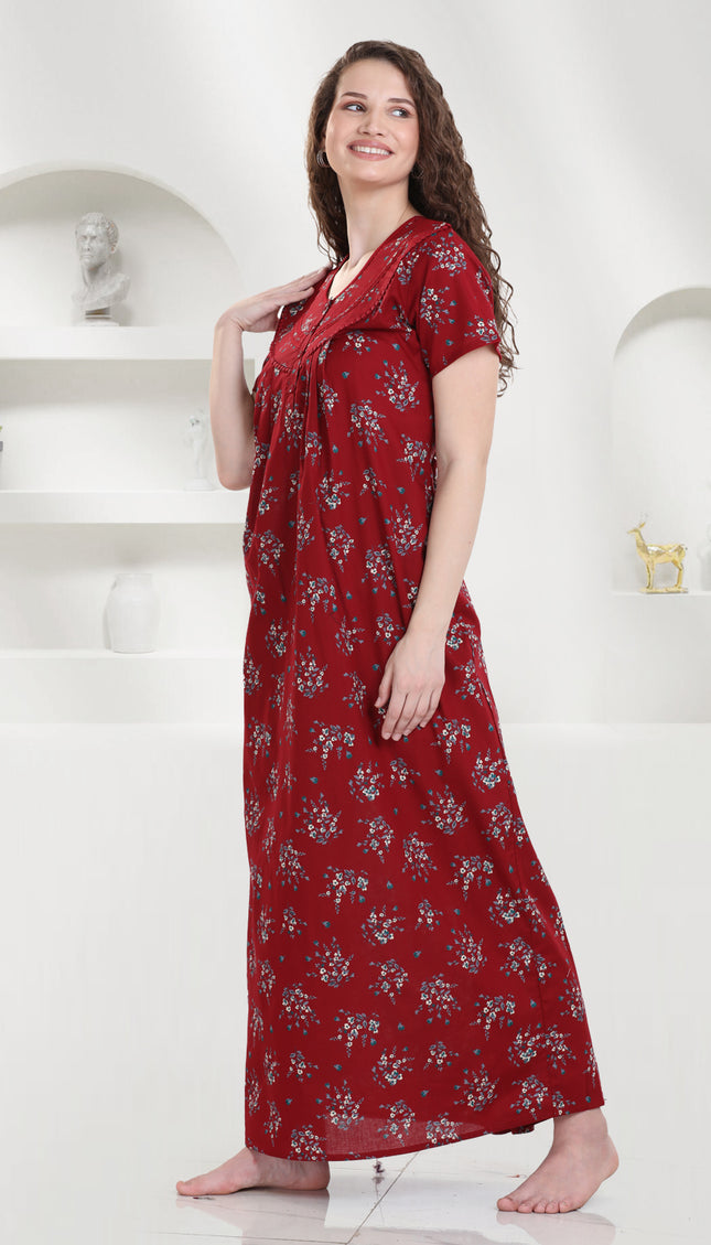 Womens Nightwear Full-Length Nighty