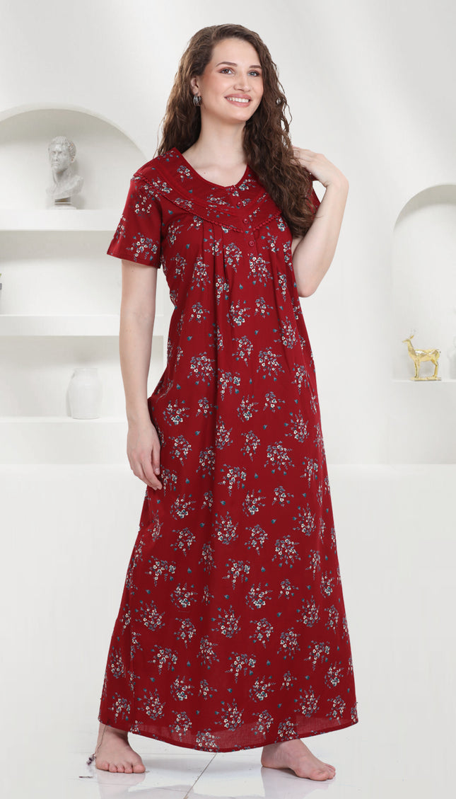 Womens Nightwear Full-Length Nighty