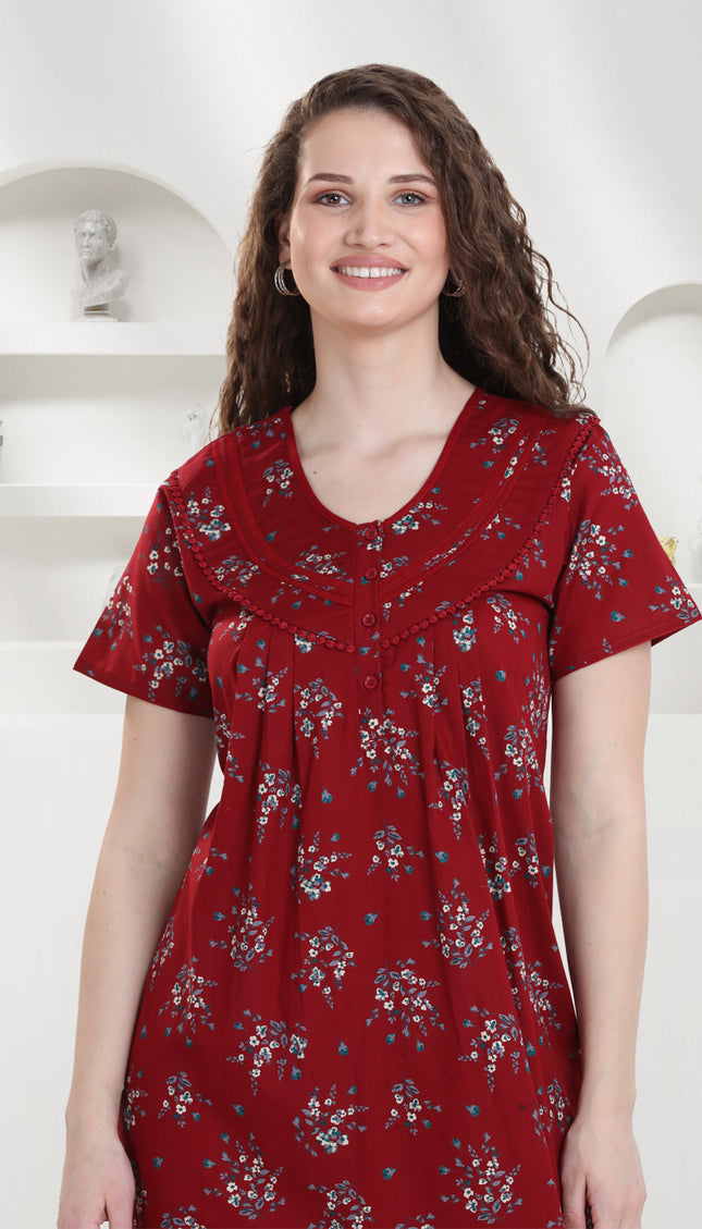 Womens Nightwear Full-Length Nighty