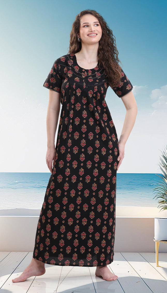Womens Nightwear Full-Length Nighty