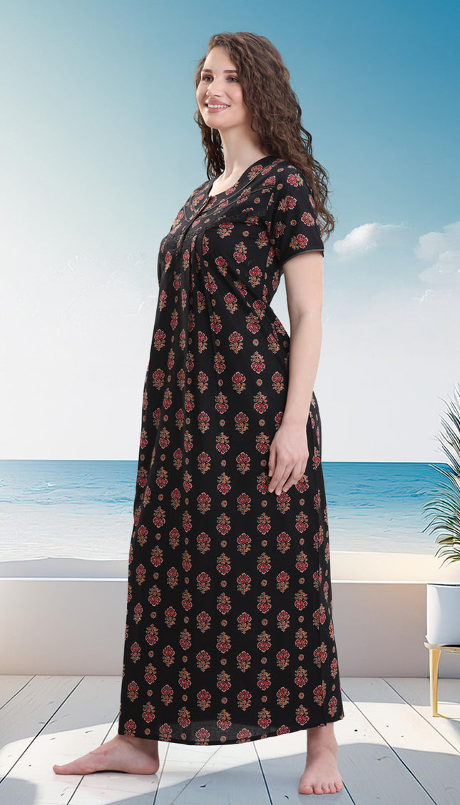 Womens Nightwear Full-Length Nighty