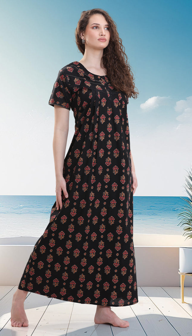 Womens Nightwear Full-Length Nighty