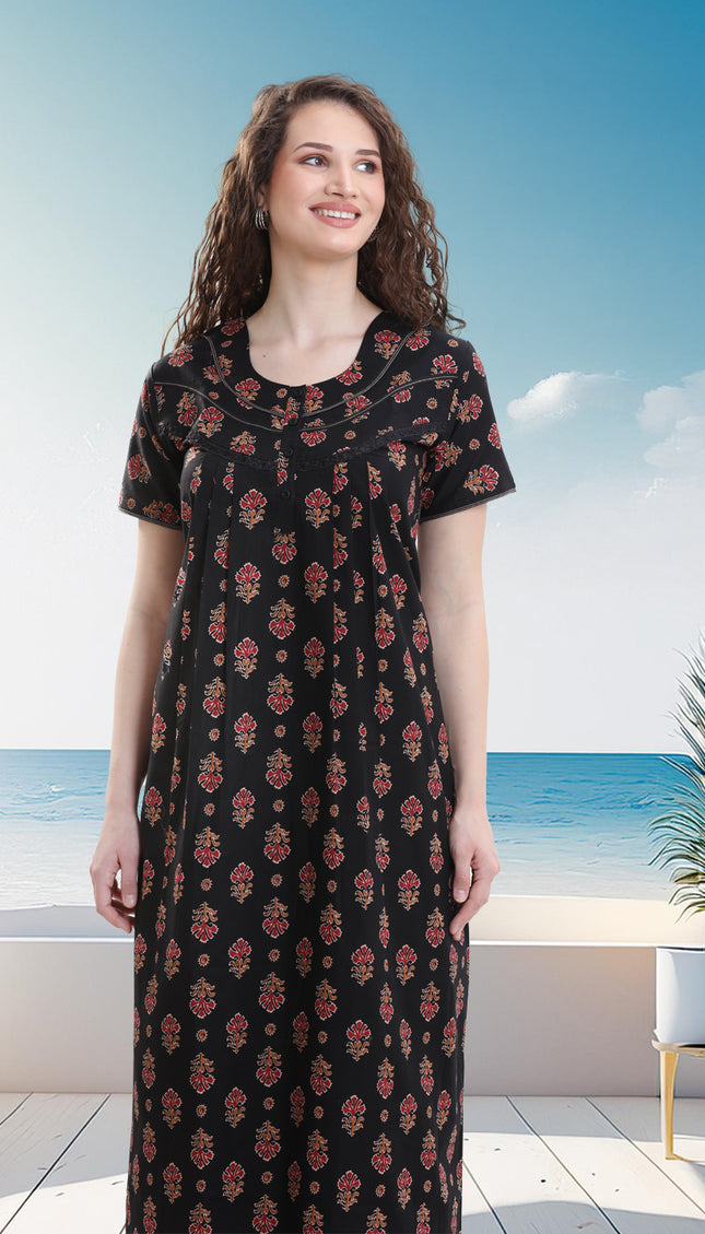 Womens Nightwear Full-Length Nighty