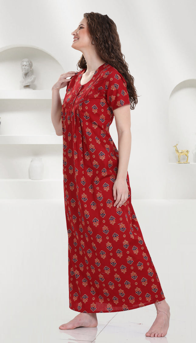 Womens Nightwear Full-Length Nighty