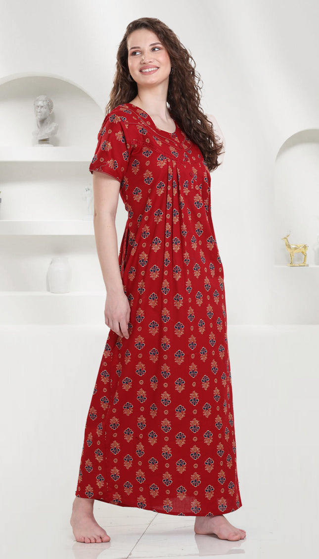 Womens Nightwear Full-Length Nighty