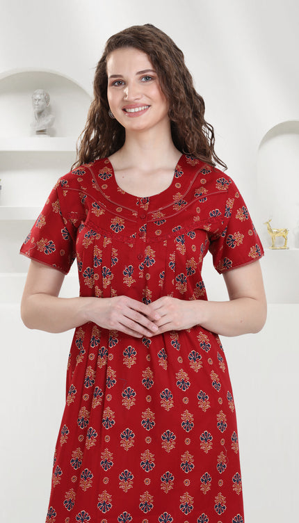 Womens Nightwear Full-Length Nighty