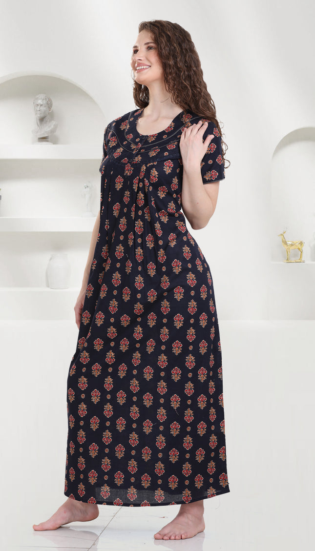 Womens Nightwear Full-Length Nighty