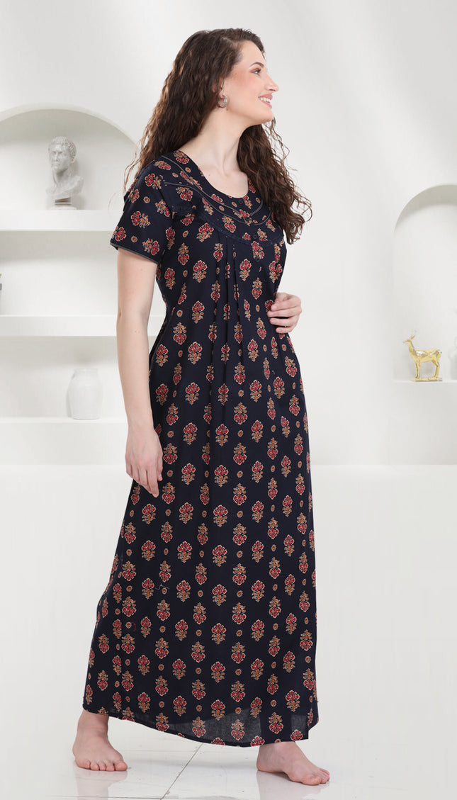 Womens Nightwear Full-Length Nighty