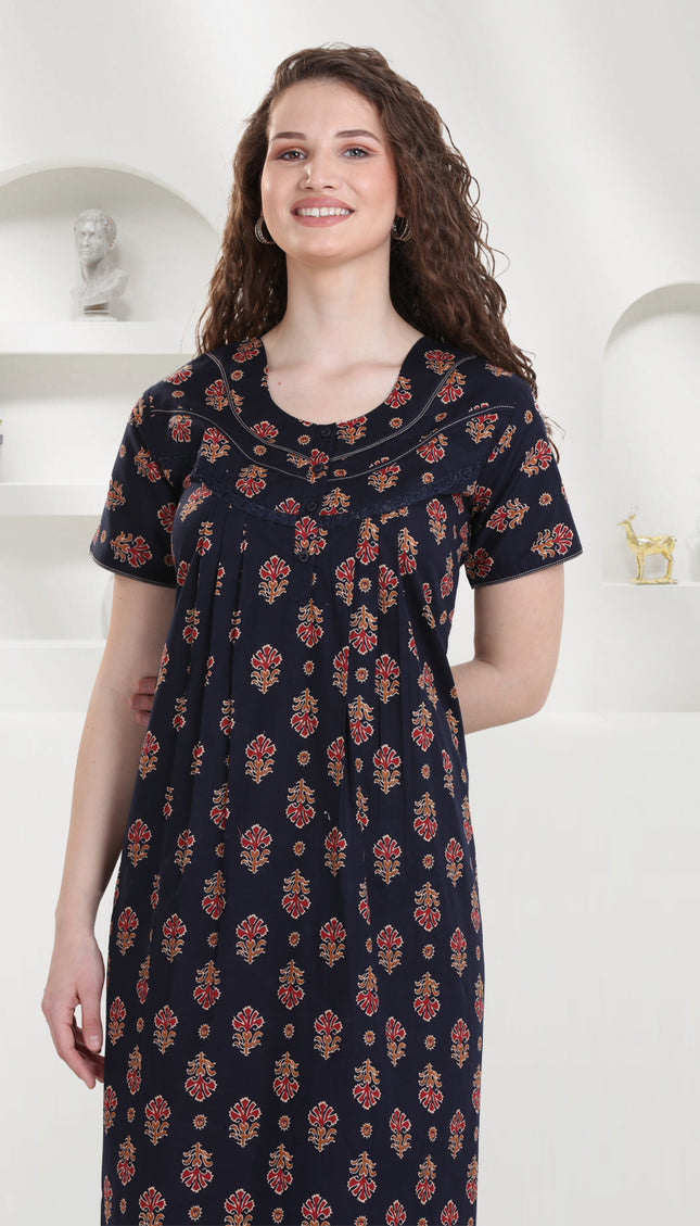 Womens Nightwear Full-Length Nighty