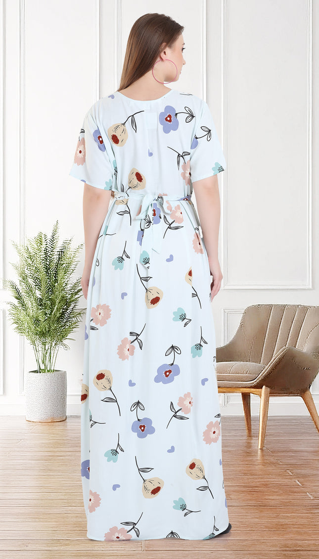 Womens Cotton Maternity & Feeding Nighty