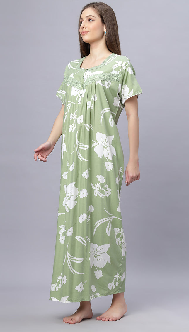 Womens Nightwear Full-Length Nighty