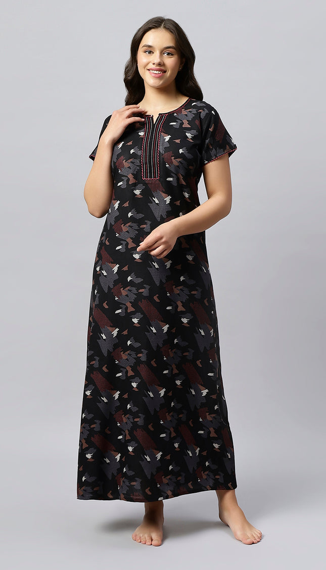 Womens Nightwear Full-Length Nighty