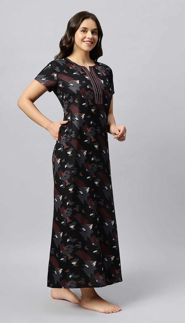 Womens Nightwear Full-Length Nighty