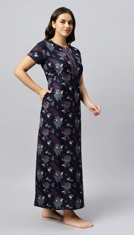 Womens Nightwear Full-Length Nighty