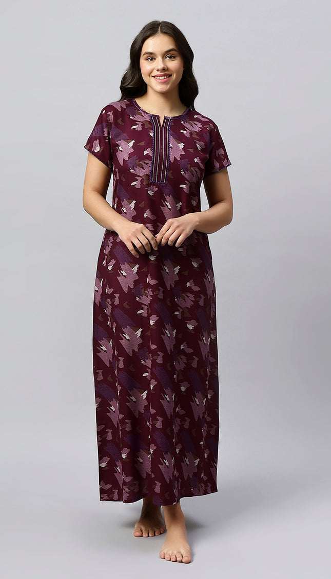 Womens Nightwear Full-Length Nighty
