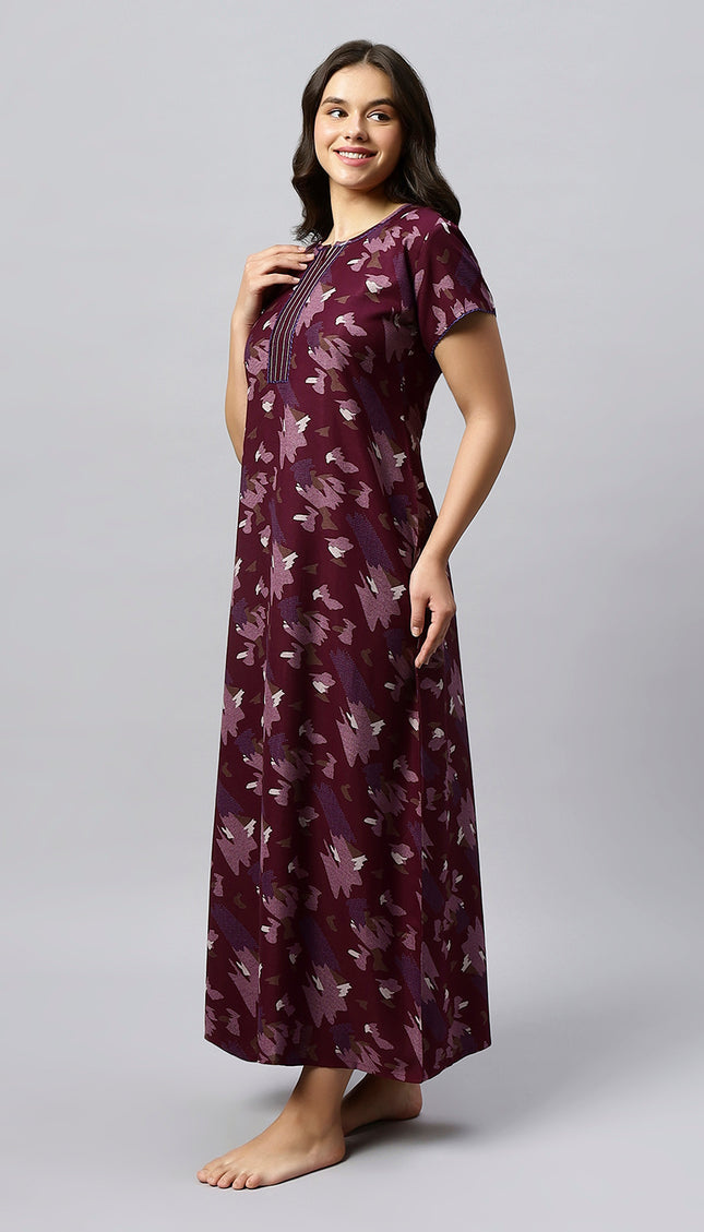 Womens Nightwear Full-Length Nighty