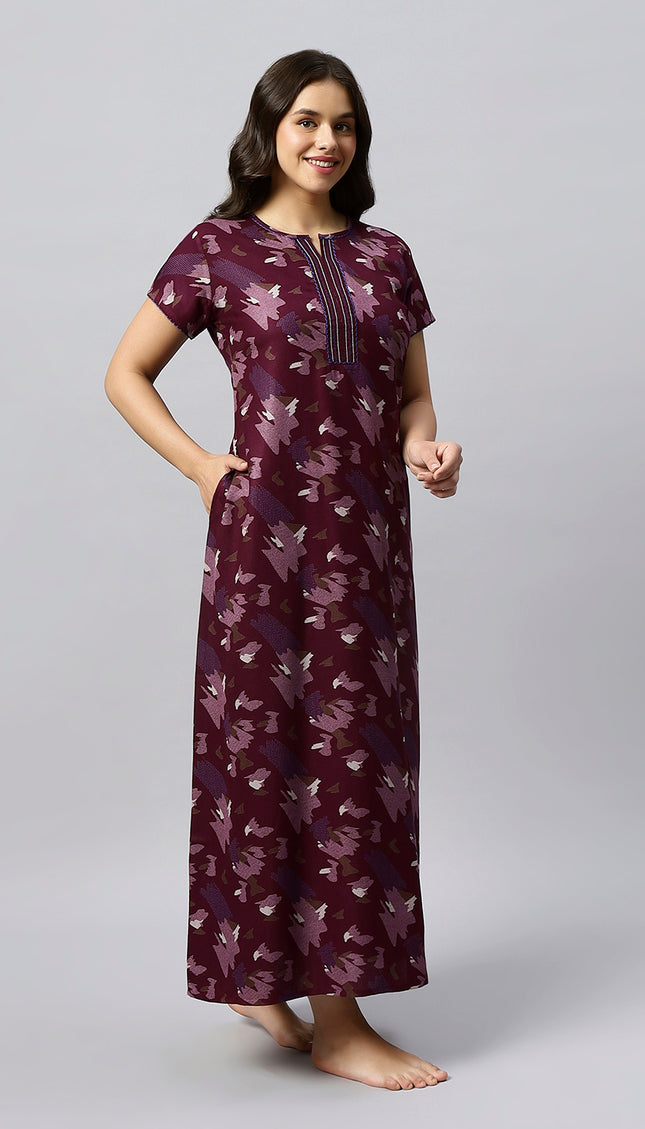 Womens Nightwear Full-Length Nighty