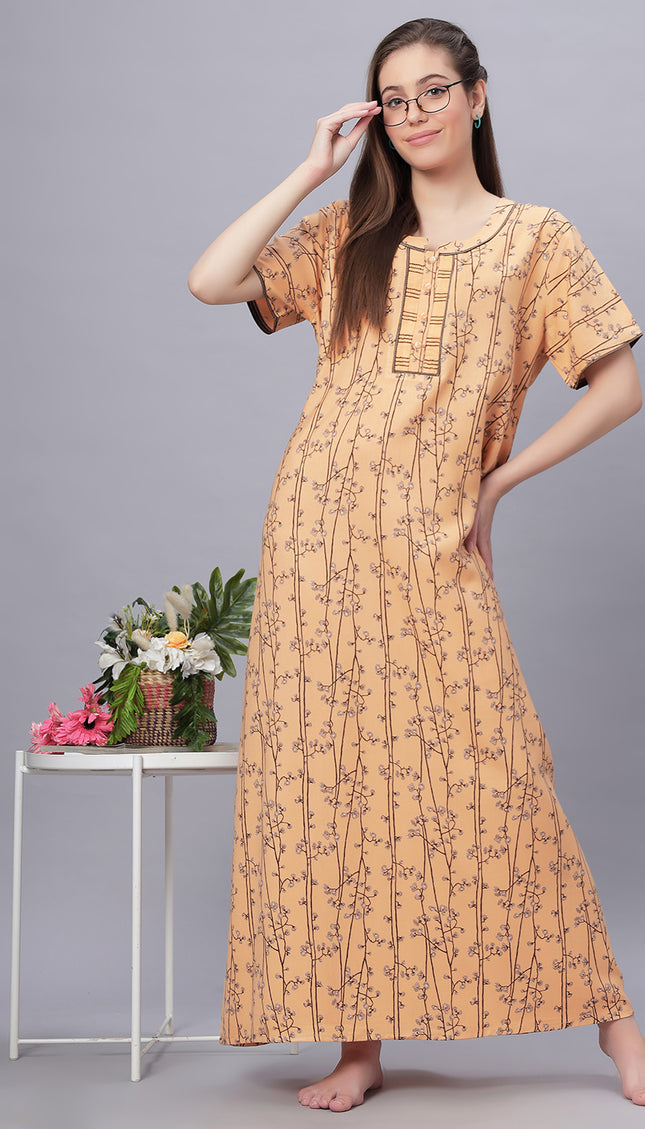 Womens Nightwear Full-Length Nighty
