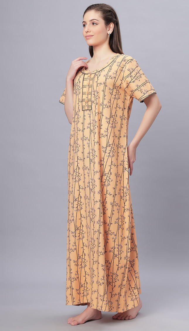 Womens Nightwear Full-Length Nighty