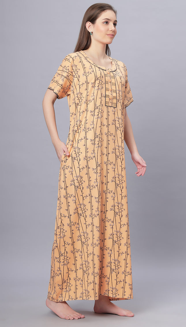 Womens Nightwear Full-Length Nighty