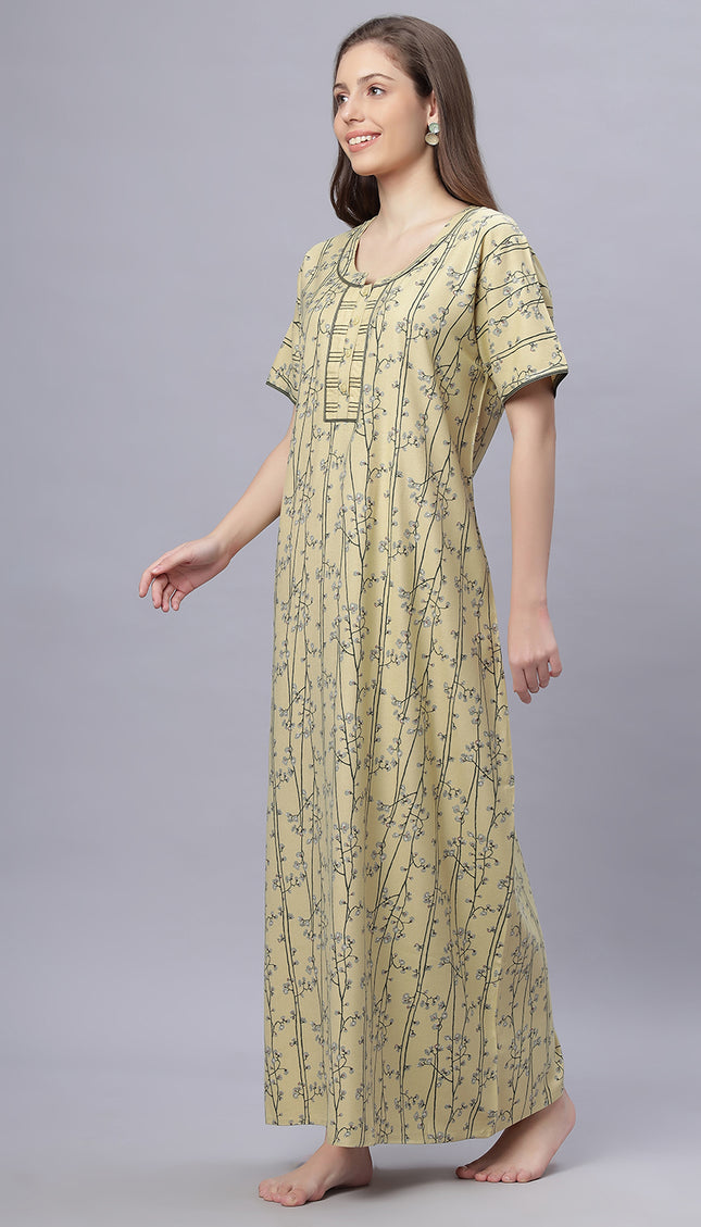 Womens Nightwear Full-Length Nighty