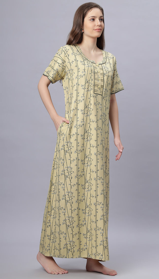Womens Nightwear Full-Length Nighty