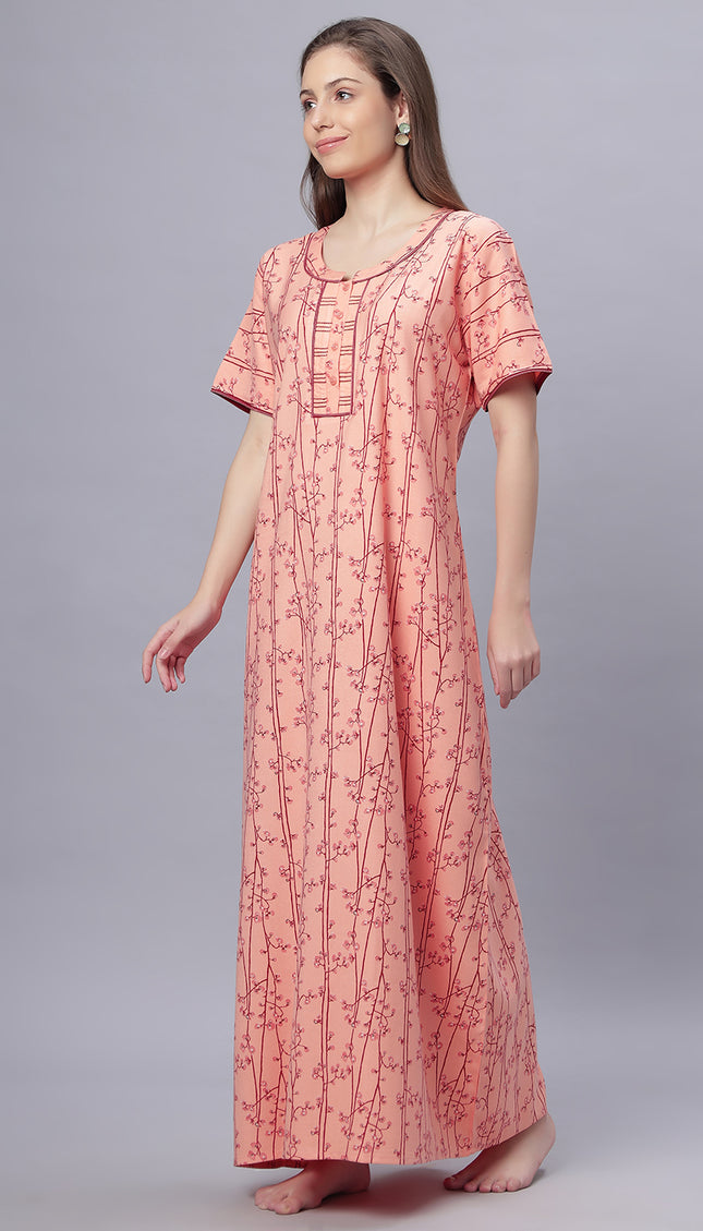 Womens Nightwear Full-Length Nighty