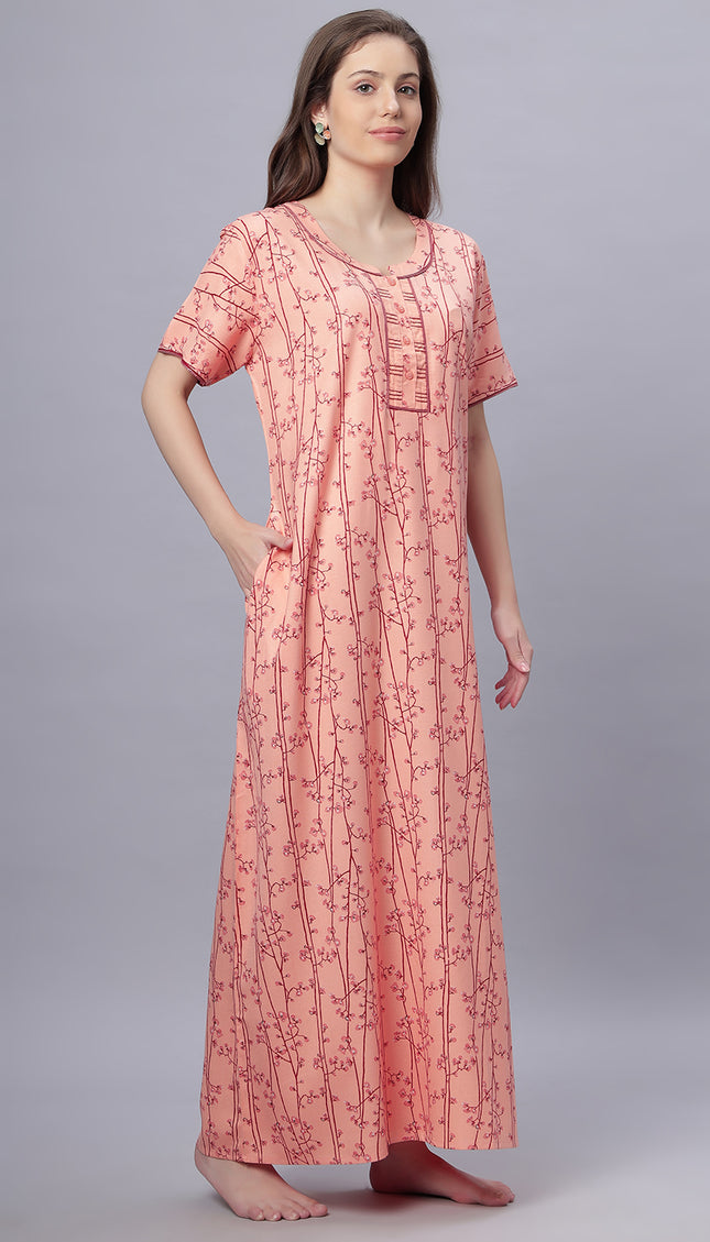 Womens Nightwear Full-Length Nighty