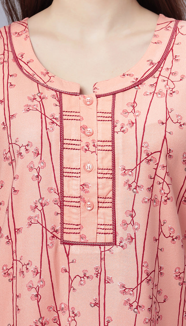 Womens Nightwear Full-Length Nighty