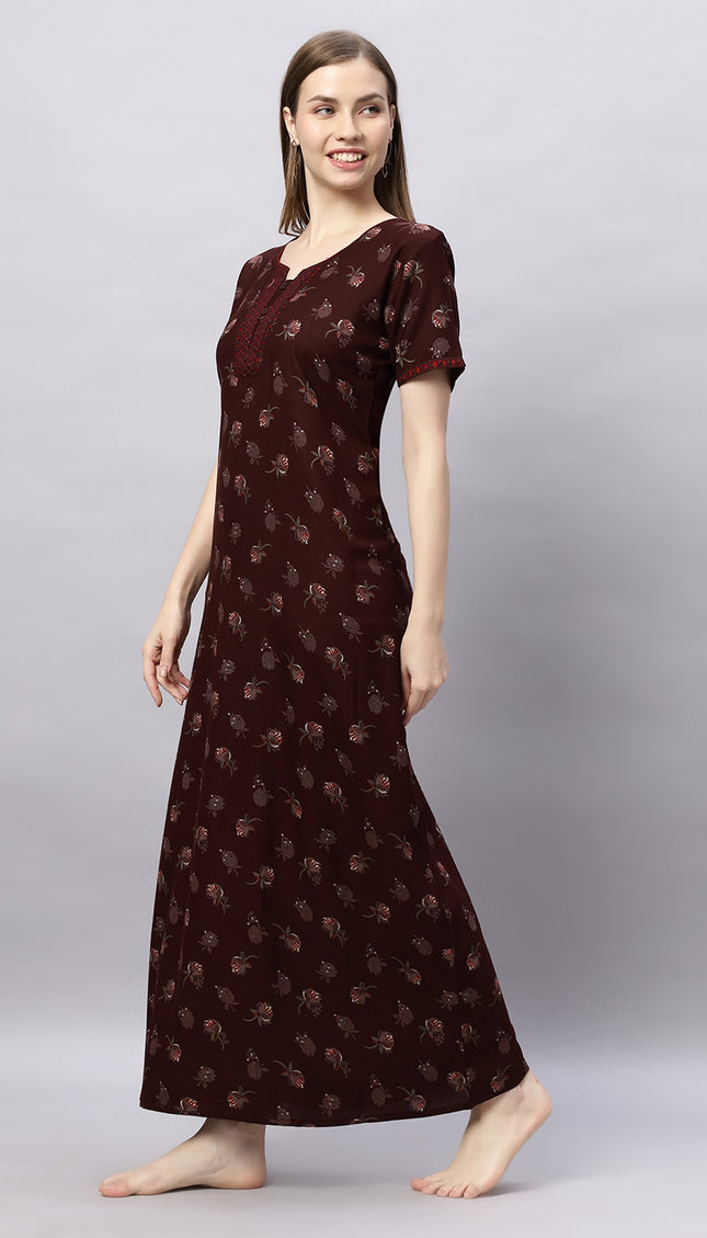 Womens Nightwear Full-Length Nighty