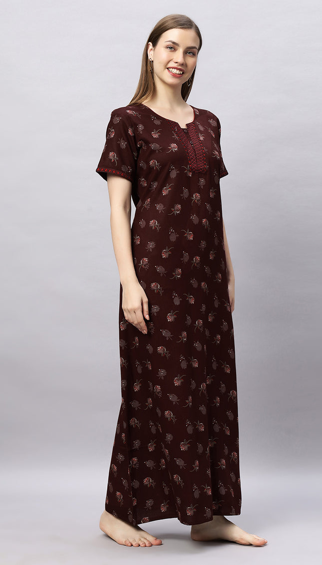 Womens Nightwear Full-Length Nighty