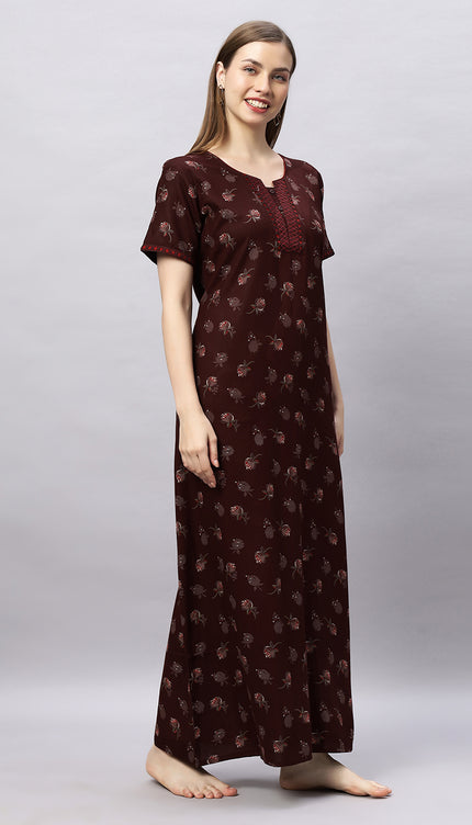 Womens Nightwear Full-Length Nighty