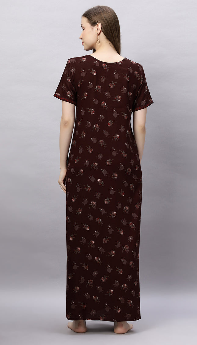 Womens Nightwear Full-Length Nighty