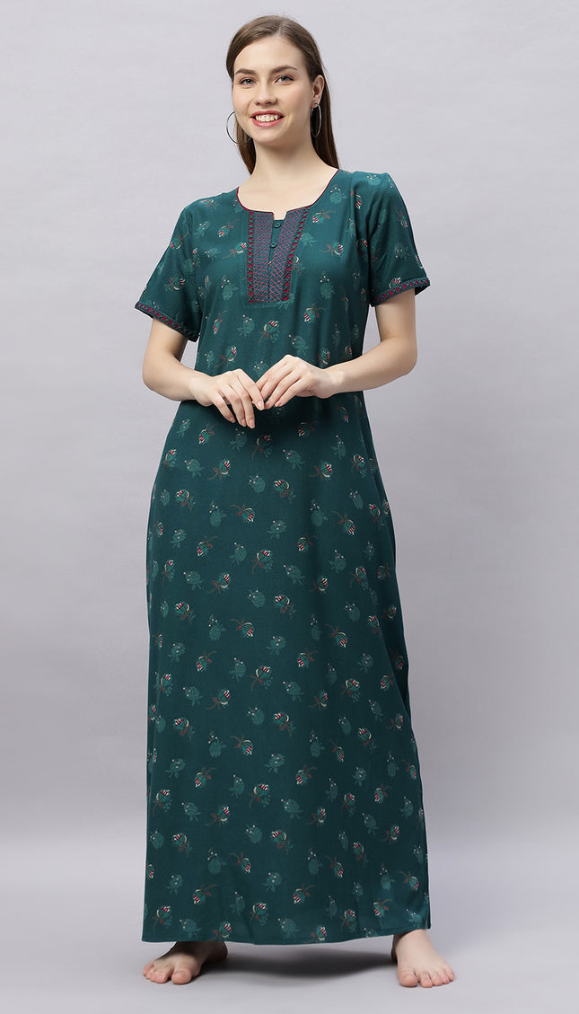 Womens Nightwear Full-Length Nighty