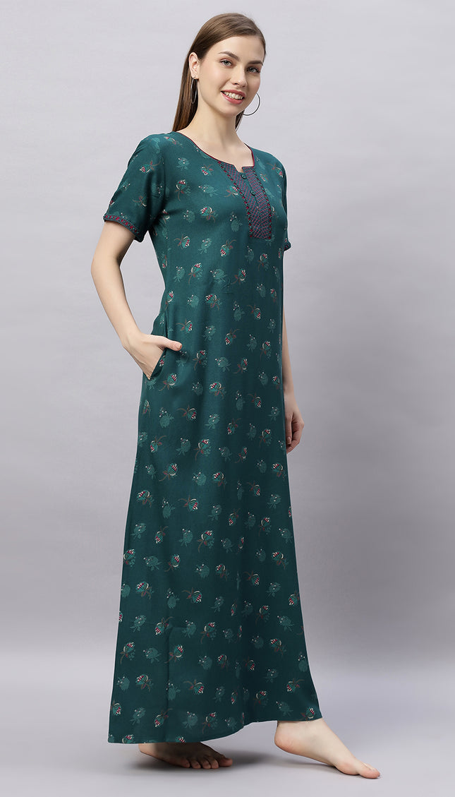 Womens Nightwear Full-Length Nighty